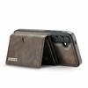 DG.MING M6 Series For Samsung Galaxy S25 FE Case Magnetic Wallet PU + PC + TPU Phone Cover
