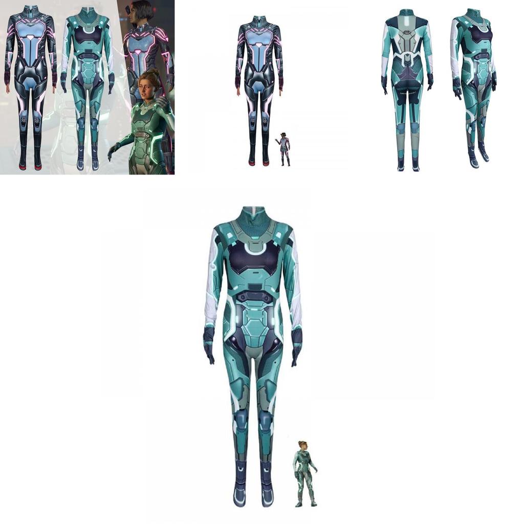 Game Theme Split Fiction Mio Zoe Cosplay Costume For Women Role Play Fun