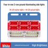 Super Bright LED Waterproof 24V Truck Side Marker and Clearance Warning Lights