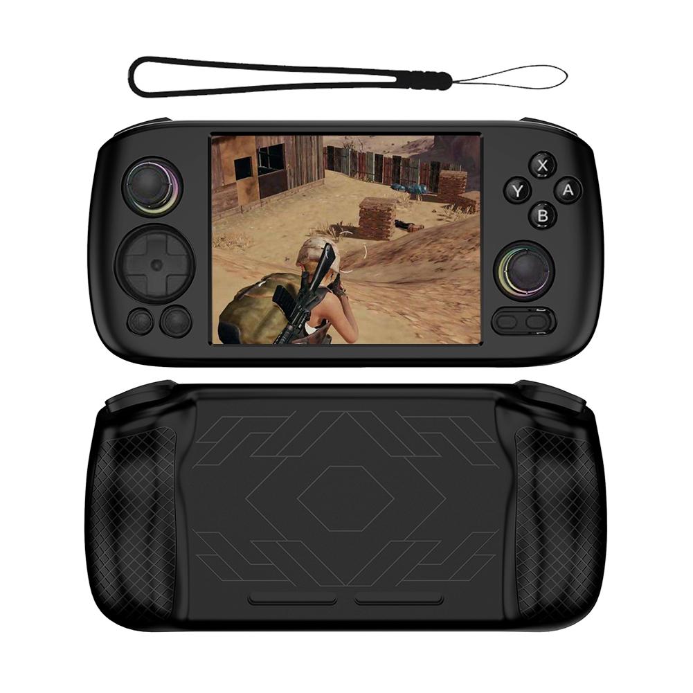 Silicone Case Protective Cover Shockproof Soft Skin Cover Case Anti-Scratch Protector Cover for ANBERNIC RG 406H Game Console