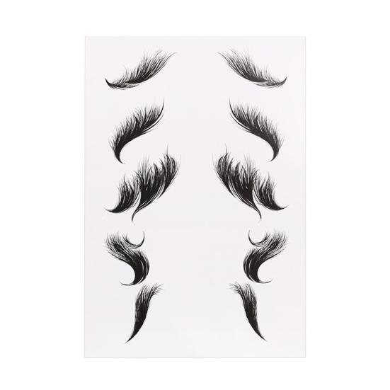 

Практичная наклейка для татуировки волос, натуральный легкий вес, устойчивый к поту 6