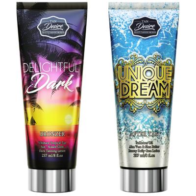 Tan Desire Delightful Dark + Unique Dream After Sun Free