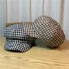 Octagonal Hat Women's Fashionable and Versatile Autumn and Winter Retro British Painter Hat Korean Style Fashionable and Versatile Beret