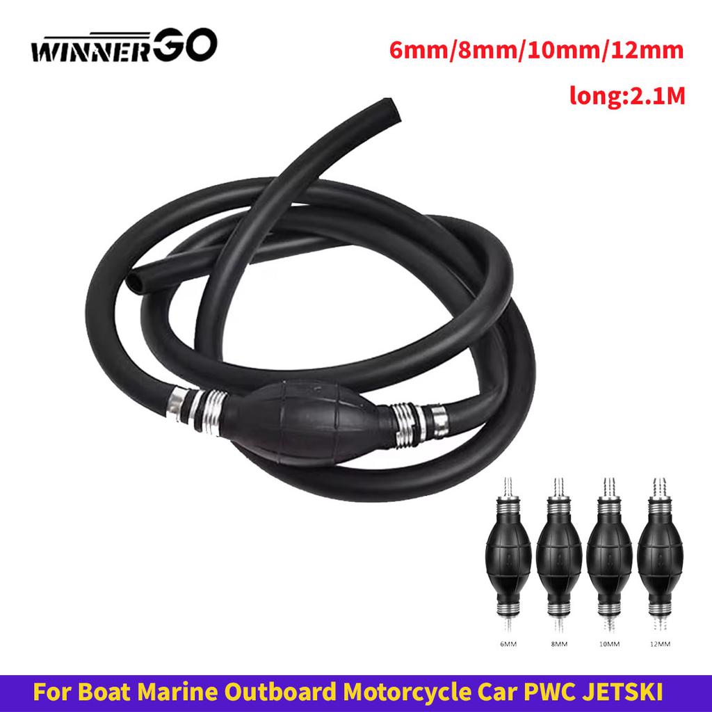 FOR Seadoo JETSKI PWC Hand Fuel Pump Line Rubber Aluminum Hand Primer Bulb diesel oil transfer petrol for Boat Marine Outboard