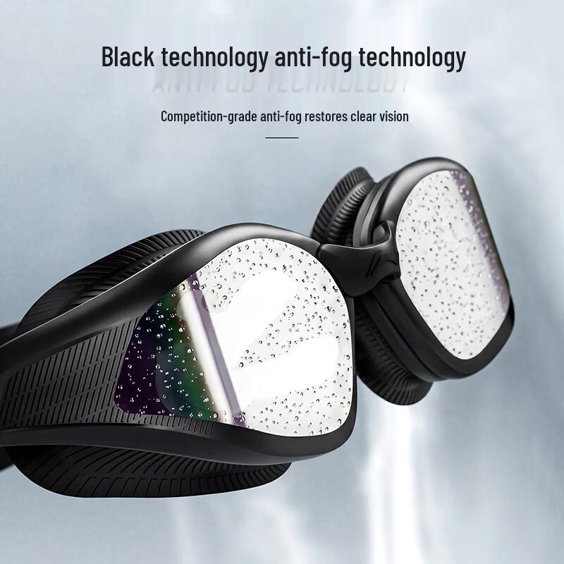 LI-NING Professional Anti-Fog Swimming Goggles with Cap Set