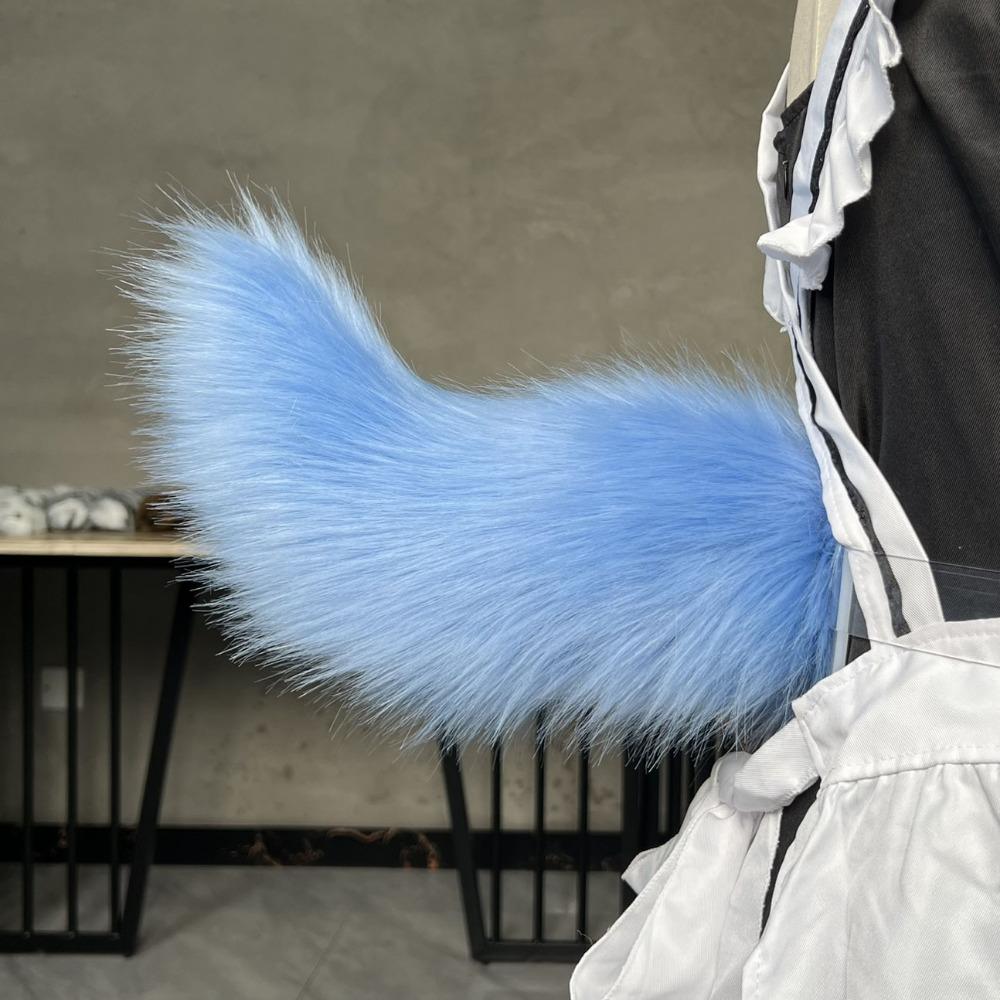 Bewegliches Schwanz Cosplay Schwanz Realistisches Flauschiges Verstellbarer Katzen Schwanz Elektrischer Flauschiger Schwanz Kinder Party