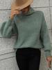 Women's Thickening Sweater Casual Vintage Solid Sweater Pullovers Female Loose Long Sleeves Kintting Top