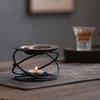 Polygon Metal Incense Burner Portable Candle Heating Holder Essential Oil Warmer  Home Decor