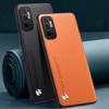 For Poco M3 Pro Case Luxury PU Leather Phone Case For Xiaomi Redmi Note 10 5G Back Cover TPU Silicone Shockproof Full Protection