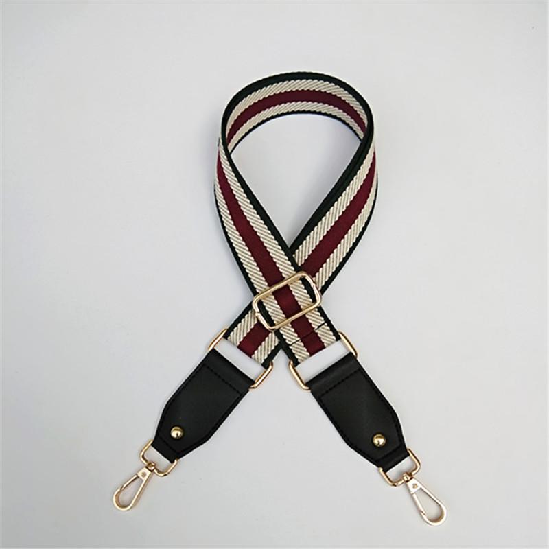 Wide Shoulder Strap Accessories Color Bag Replacement Adjustable Strap One Shoulder Oblique Cross Ethnic Style Bag Strap New