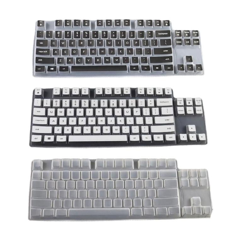 K835 Keyboards Cover for K835 K855 TKL G412 TKL for Mechanical Protective Protectors Skin Case Clear