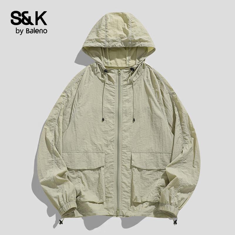 

Baleno S&K Men s Outdoor Sun Protection Hooded Jacket 3XL
