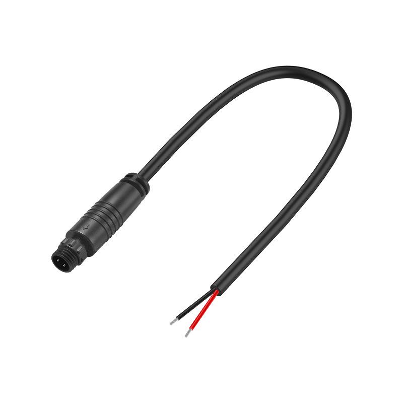 M8 Aviation Plug IP67 Waterproof 24AWG Power Cable for Electric Motorcycle/Car Sensor Connection