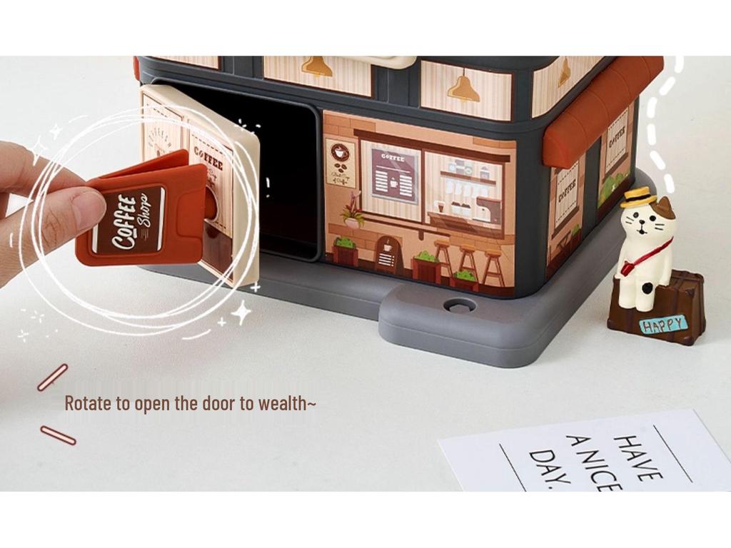 High-Capacity Creative Piggy Bank for Adults - Stylish Money Savings Box 2025