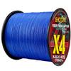 Filo da Pesca Intrecciato in PE a 4 Fili da 100m con Elevata Resistenza alla Trazione, Disponibile in 10 Colori - Leader per Linea Aquilone Da Li Ma