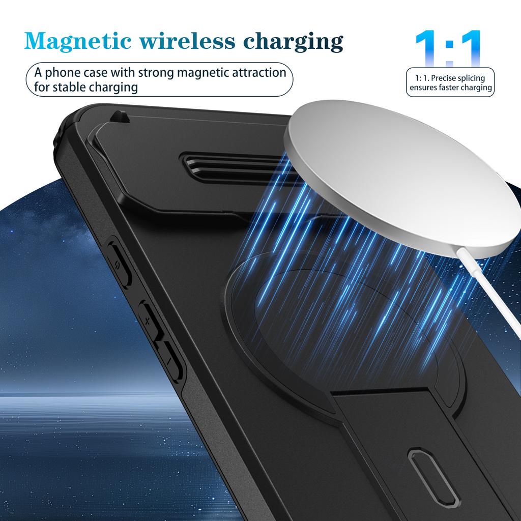 Magnetic Heavy Duty Cover Case for Google Pixel 10 Pro XL 9 9A Pixel9 Pixel10 Pixel9a Pixel 9 Pro Phone Bag