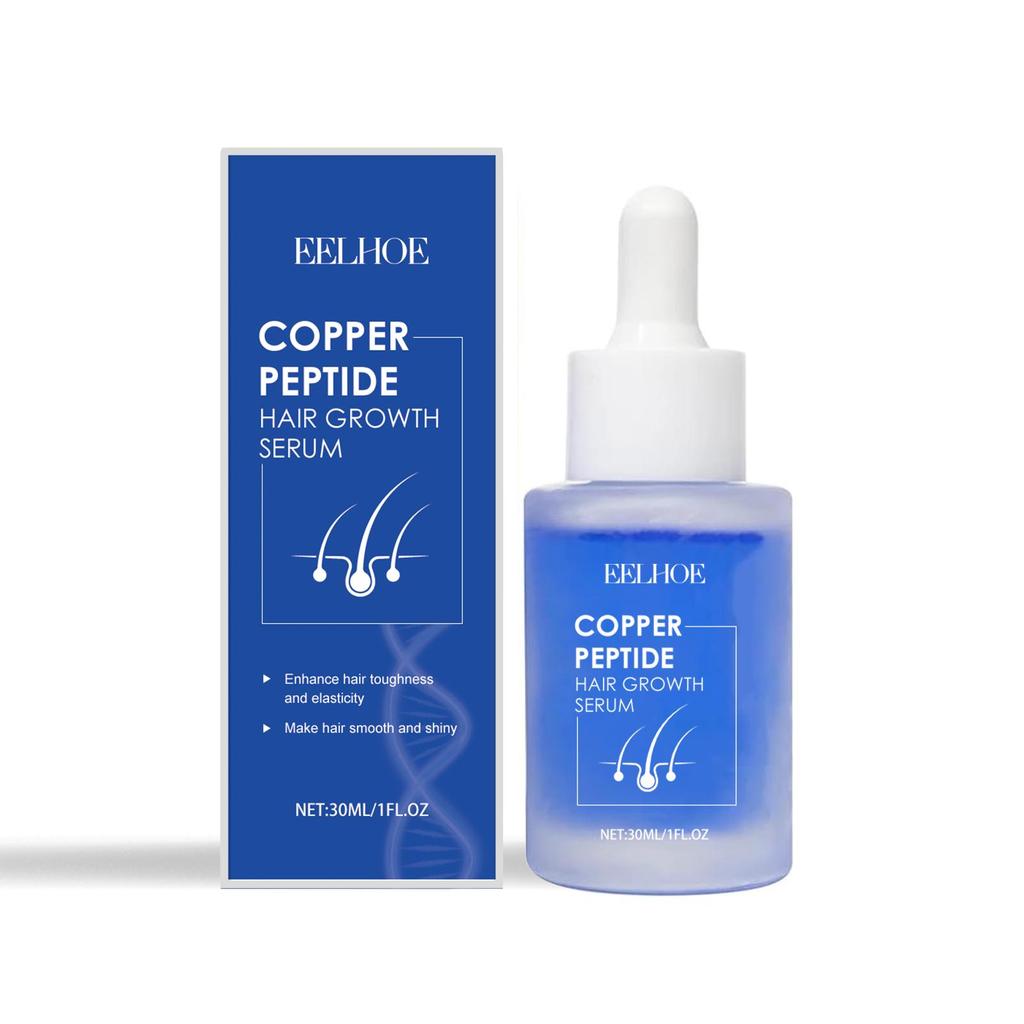Blue Copper Peptide Conditioning Serum Nourish Frizzy Hair Smooth & Shine Moisturizing Conditioning Oil