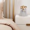Creative Three Girls Resin Figurine for Desktop & Home Decor - Thanksgiving & Christmas Ornament