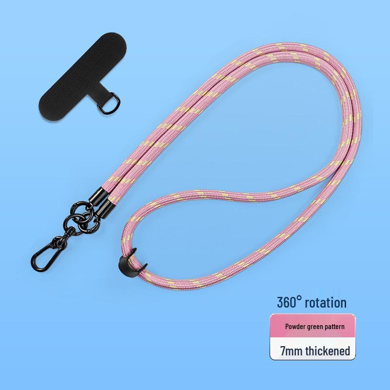 Ultra-Thin Transparent TPU Phone Case with Lanyard Clip and Anti-Lost Patch