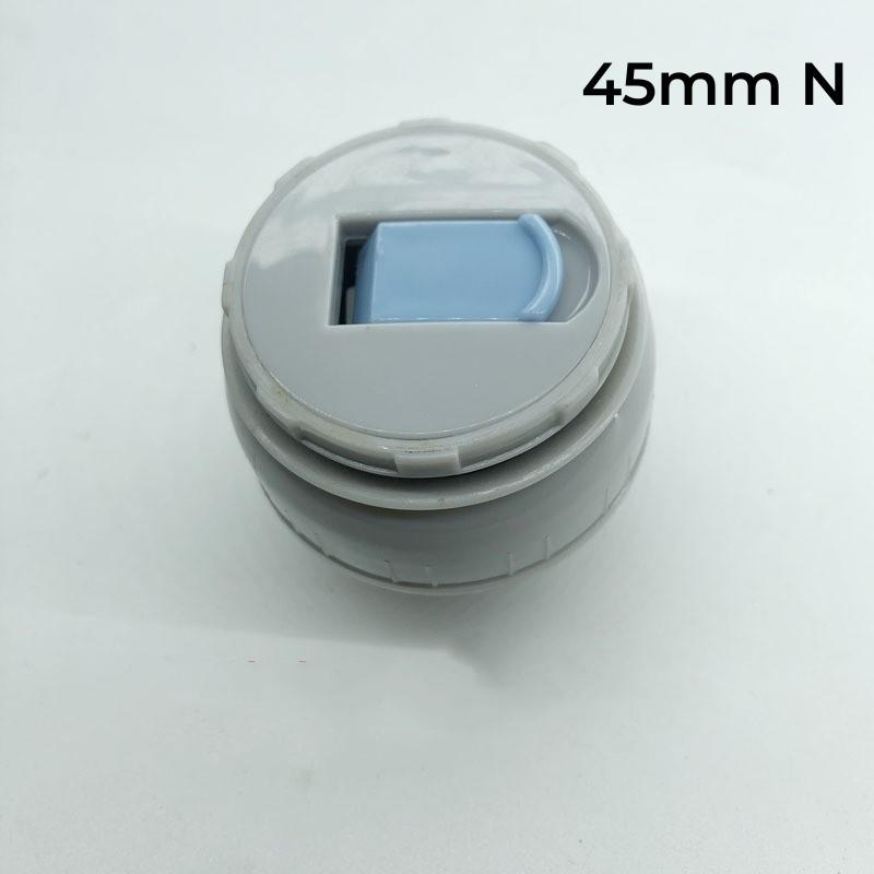 Tapa de termo de 4,5 cm/5,2 cm, tapa de repuesto para taza de viaje, tapa de termo para exportación, color negro