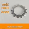 AN Locking Slotted Round Nut Set with KM Lock Washer (AW0405-14)
