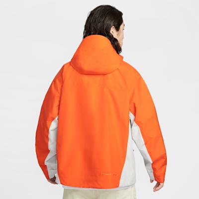 Nike Jackets Men's Orange Red Hooded Moderate Other