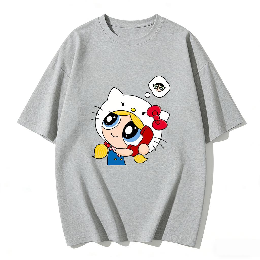 2026 Girls Super Powerful Blouse Training Streetwear Tshirts Womens Tee Highquality Fitness Family Matching Outfits Summer Top