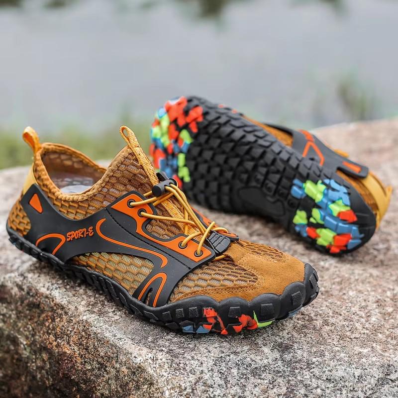 Velikost 47 Aqua boty Pánské Outdoor Rychleschnoucí Vodní boty Protiskluzové Fitness Barefoot Plážové tenisky Na Treking Boty do proudu