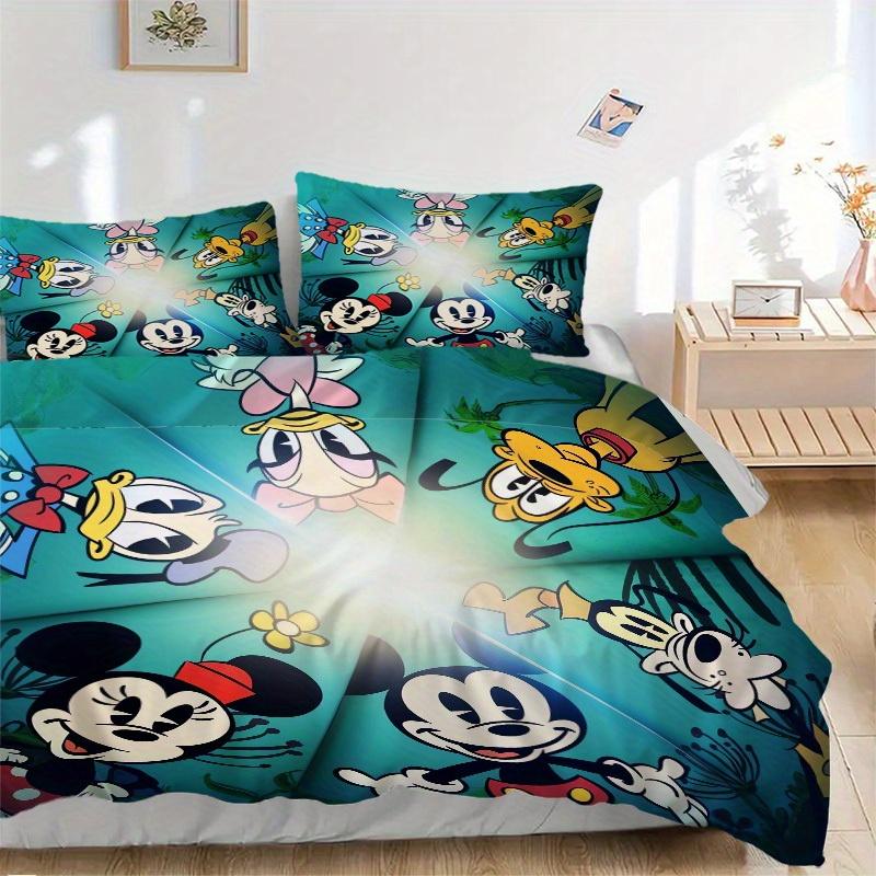 3pcs set Mickey Mouse, Daisy Duck, Goofy print bedding quilt cover, soft and comfortable quilt cover suitable for bedroom and guest room39