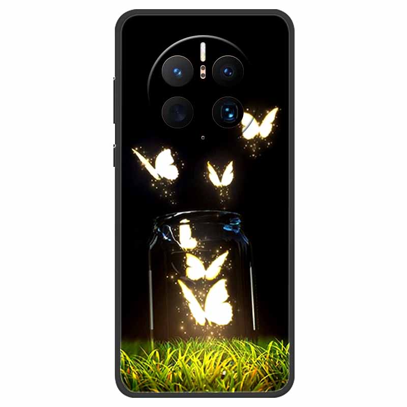 For Huawei Mate 50 Pro Case Cover Soft TPU Funda Painted Cases For Huawei Mate 50 Pro Cover Silicone Mate50 Pro 50Pro 6.74 Coque