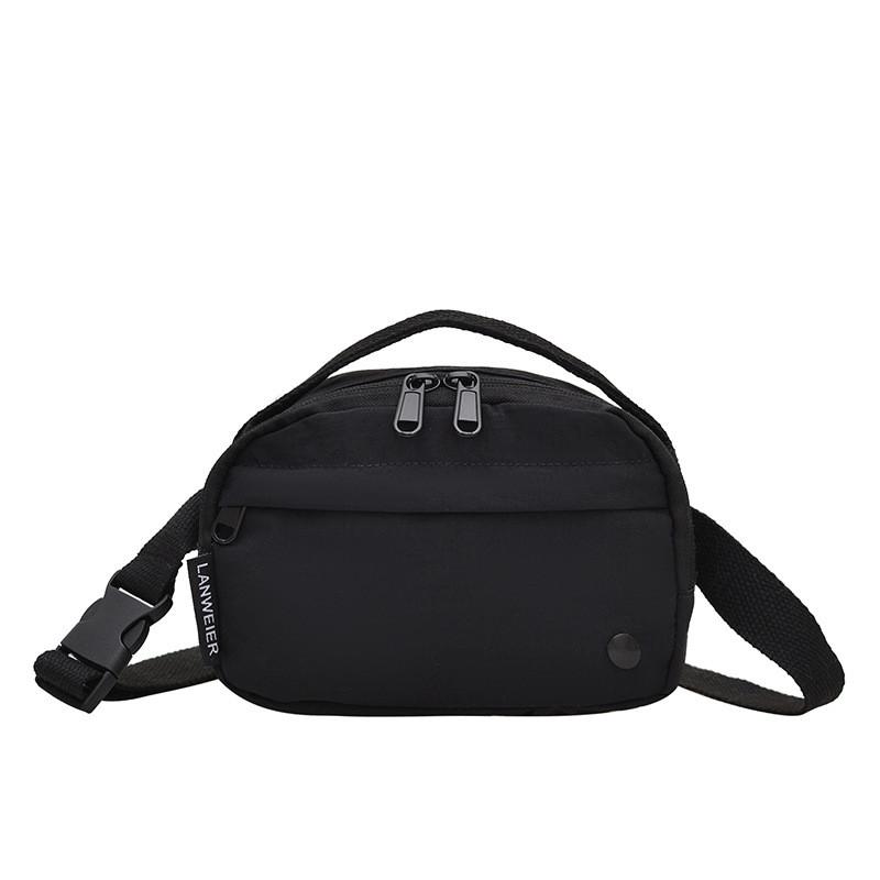 Simple Solid Color Women Casual Lightweight Waterproof Square Bag For Daily Use