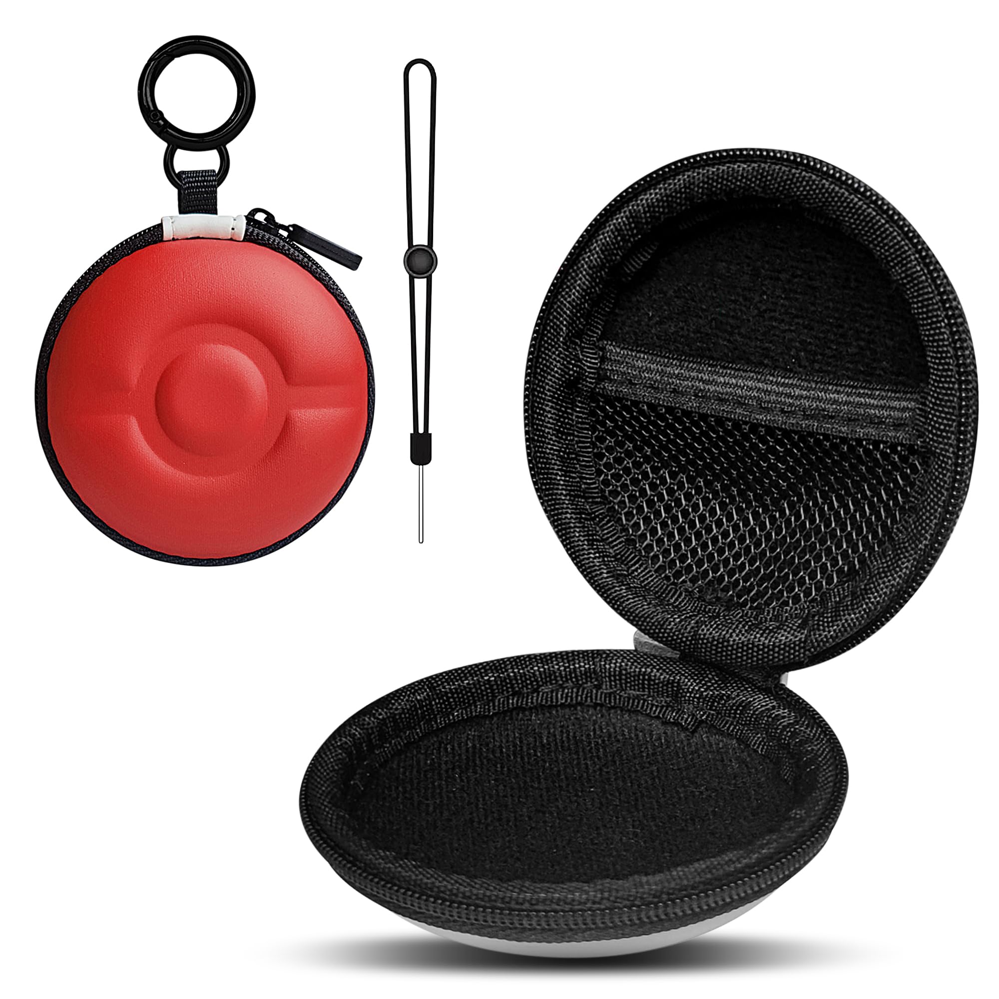 

Newzerol Новая распродажа Чехол для хранения Pokemon Go Plus Защитный чехол для Pokemon Go Plus Легкий ударопрочный материал EVA с карабином и