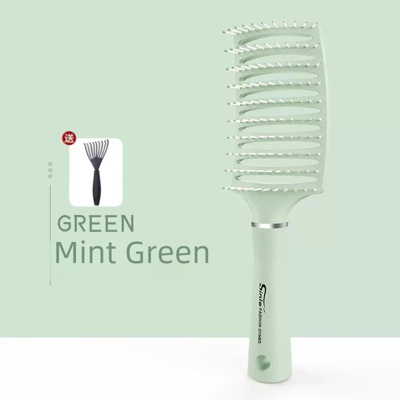 Women's Special Hair Brush Rolling Comb Airbag Comb Portable Massage Fluffy Hair Curling Brush For Head