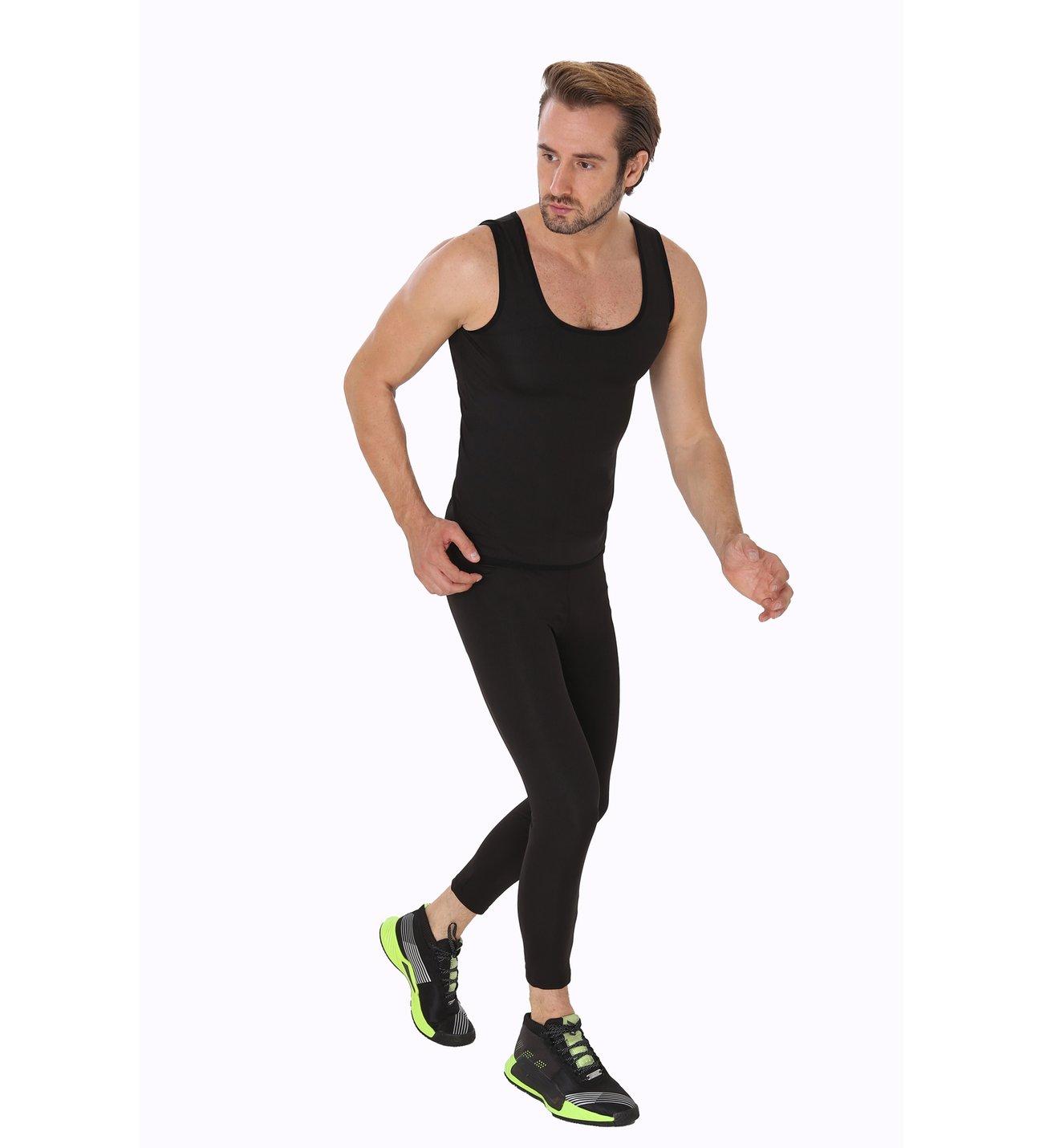

Men s Thermal Polymer Tights and Undershirt Double Set HotPower