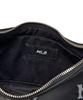 Mlb Classic Monogram Embossed Hobo Bag Ny (Black)