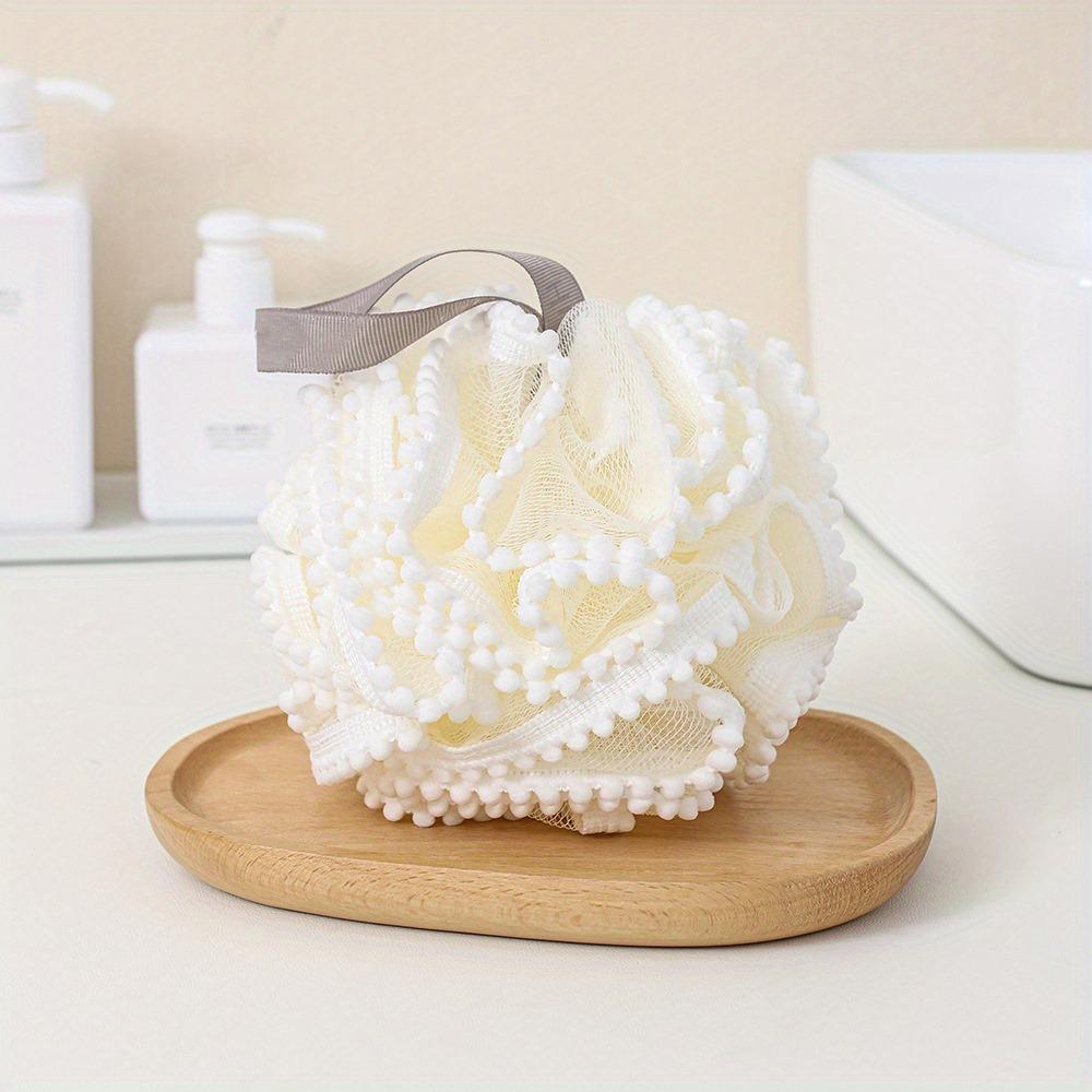 Shower Bath Sponge Balls, Cute Unisex Body Exfoliating Bathroom Accessories