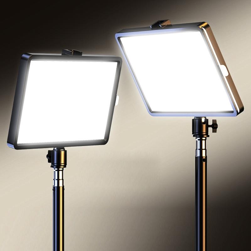 LED Photo Studio Lights 2700-6000K Adjustable Brightness USB Power Optional Tripod And Color Filters For Video Recording
