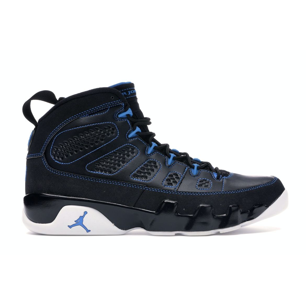 

Air Jordan 9 Retro Photo Blue Мужские кроссовки Черный Белый-Фото-Синий 302370-007