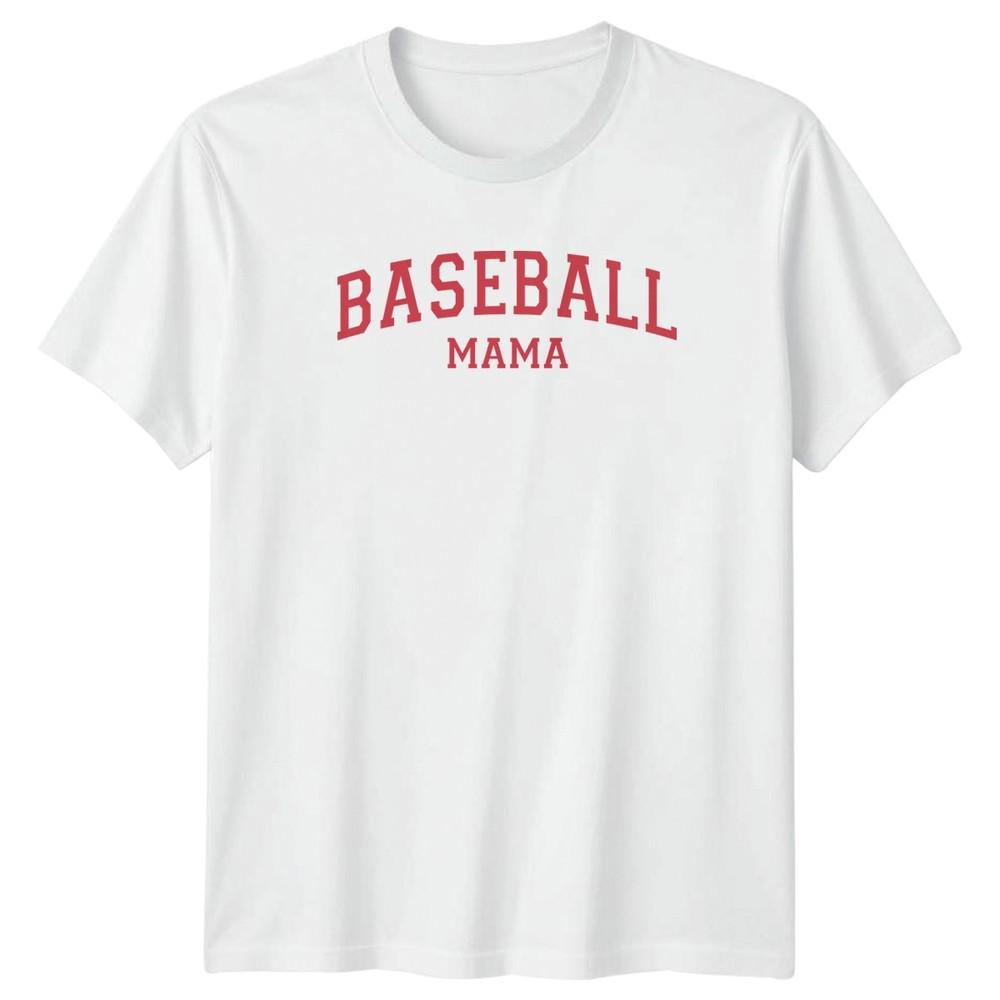 Baseball Mama Unisexs TShirt Baseball Fan Sports Mothers Day Gift For Her S