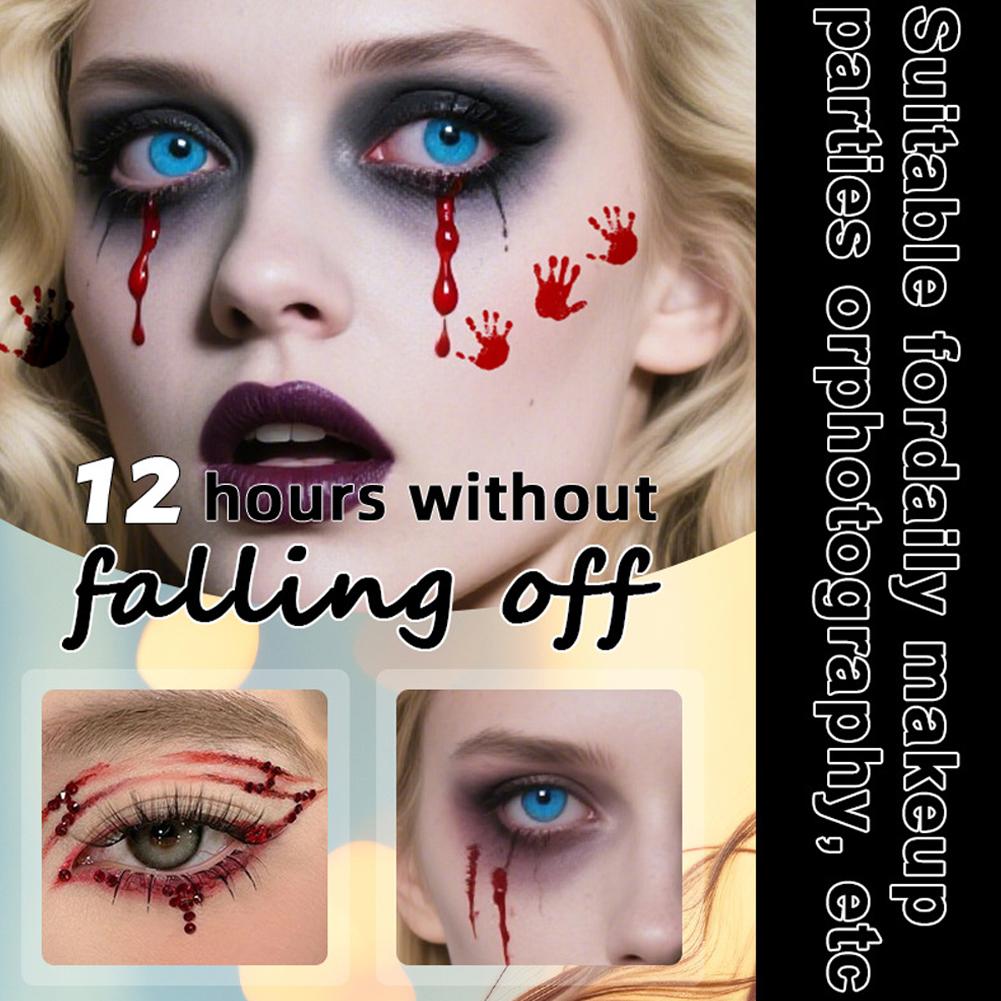 Freckle Tattoo Stickers Waterproof Sweatproof Halloween Decoration Props Dark Makeup