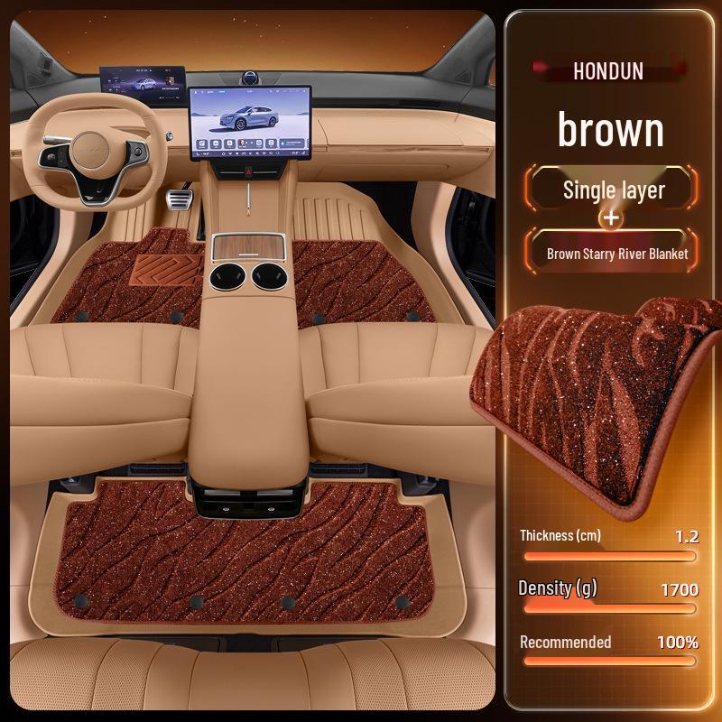TPE Floor Mats for Chery R7 2026 Model Car Interior Modification Accessories