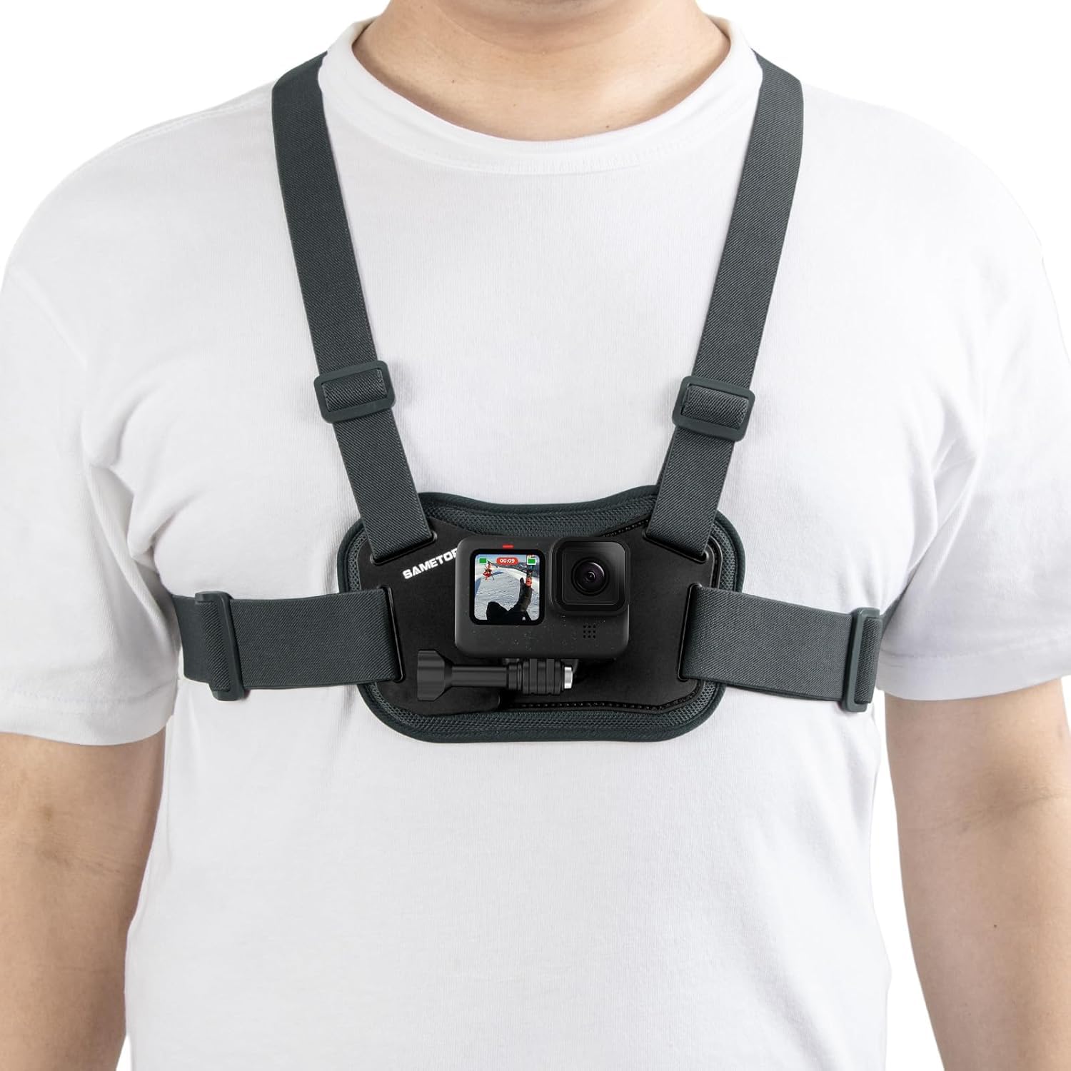 

Chest Mount Harness GoPro Accessories Adjustable Chesty Strap for GoPro Hero 12 11 10 9 8 7 6 5 Session DJI Osmo and other action cameras Upgraded