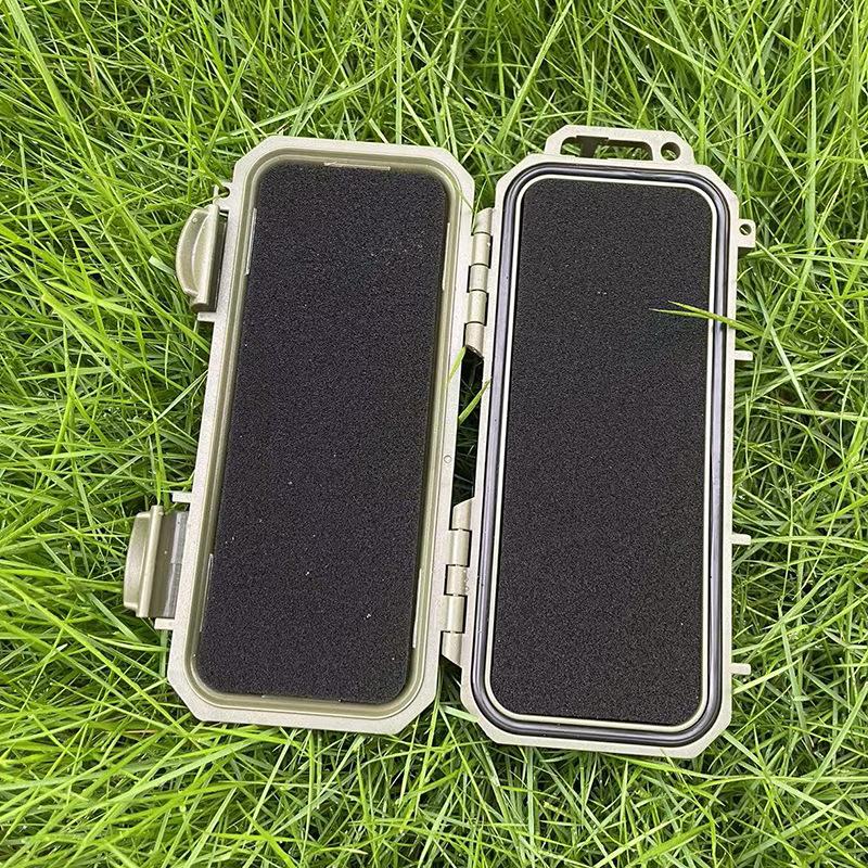 EDC Waterproof Pressure-proof Shockproof Box with Sponge General-purpose Sealed Box Field Parts Storage Box