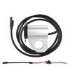 12V Motorcycle Handlebar 2.4A USB Adapter Charger with Digital Voltmeter Fits for 22mm-26mm Handlebars