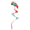Hanging  Rotate Windmill Colorful Spiral Windchimes Vintage Animal Windmill  Yard Lawn