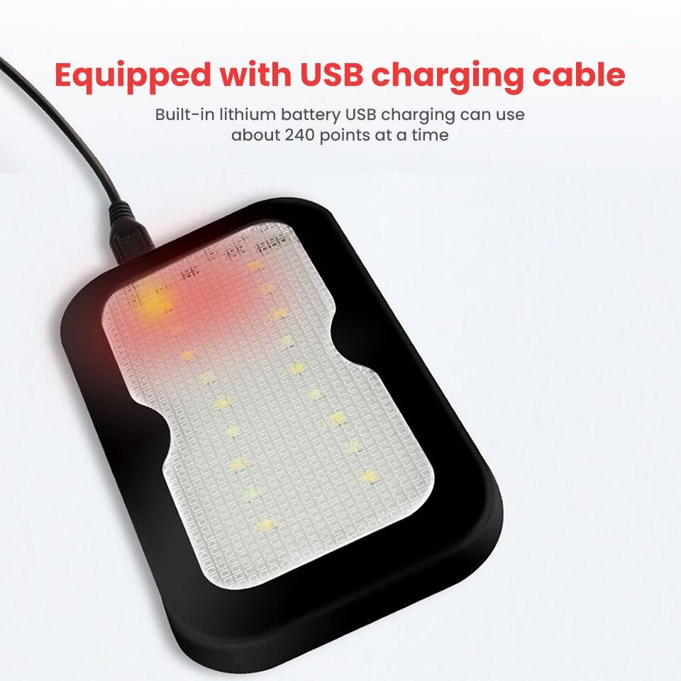 Car Interior Light LED Light Car Ceiling Reading Light Magnet Ceiling Lamp Universal Vehicle Interior USB ChargingAA