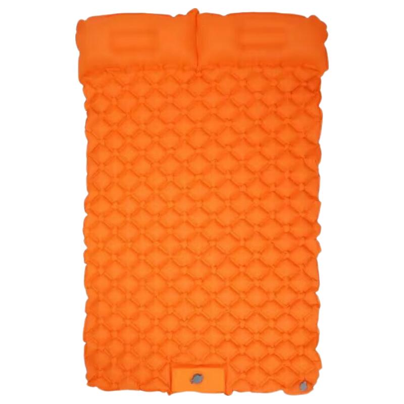 Outdoor Camping Foot-Pump Inflatable Sleeping Pad