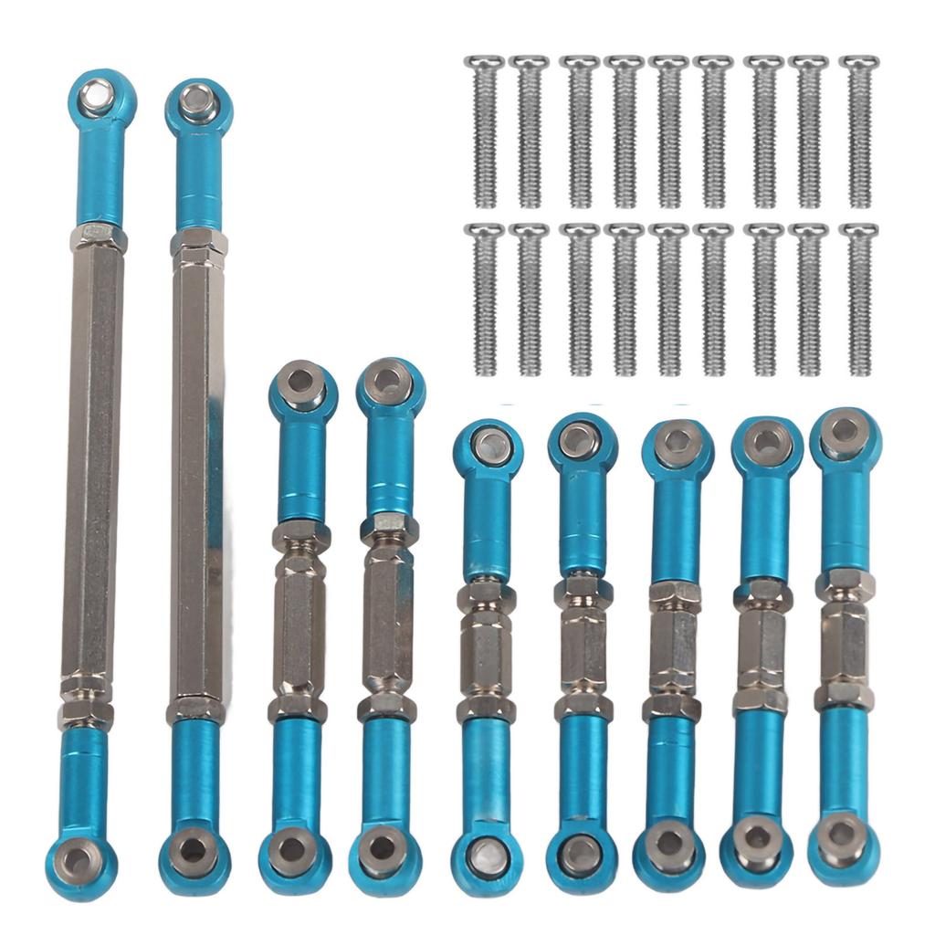 RC Truck Upgrade Parts Metal Steering Linkage Rods Set for FY 01 02 03 04 05 07