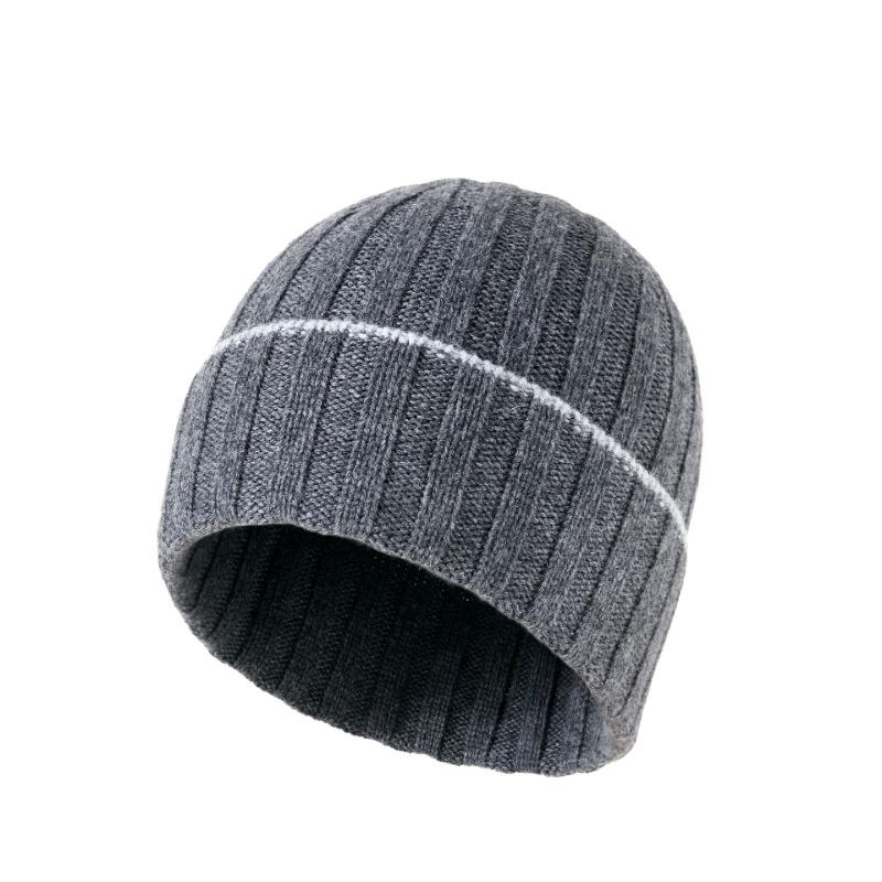 Autumn and Winter Warm Wool Knitted Hat Men's Versatile Wool Hat Women's Outdoor Riding Cold Protection Ear Cold Hat