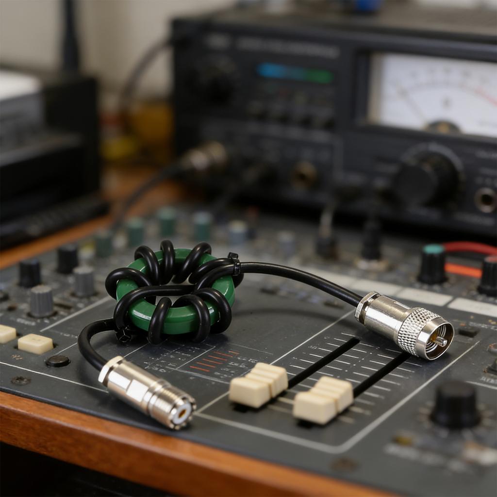 Shortwave Common Mode Filter Nickel-Zinc Magnetic Ring Choke Inductors For Amateur Radio Communication & Experimentation